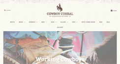 Desktop Screenshot of cowboy-corral.com