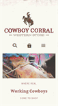 Mobile Screenshot of cowboy-corral.com